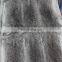 Thick and soft raw or dyed color real rabbit fur blanket