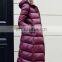 T-WC007 Traditional Chinese Winter Mid-Thigh Length Down Thin Warm Women Coat