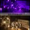 wholesale party home stage decoration colorful led string fairy light on silver wire