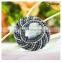 Wholesale fancy designer coat clothing buttons beaded buttons china button factory