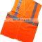 High visibility wholesale traffic high visiblity reflective vest with EN20471