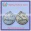 Silver Metal Medal & Gold Metal Medal With Ribbon