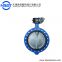 Worm Gear Low Pressure Butterfly Valve Electric 90° Movement For Sugar Industry
