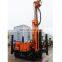 Air compressor hydraulic diesel engine water well drilling rig machine