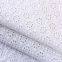 keqiao cotton fabric for dresses embroidered white cotton