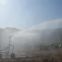 Gengze agriculture water hose reel rain gun irrigation system for sale