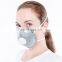 Custom  Activated Carbon Cup Shape Hs Code For Dust Mask P2 Earloop