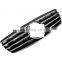 5 Fin Front Hood Black Chrome Grille 03-06 for Mercedes E Class W211