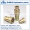 brass compression fitting female coupling pipe fitting tube fitting