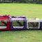 Waterproof Dog Pouch Bag With Roll Up Window Recycled Pet Carrier Travel Bag