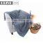 China gold supplier warm soft plain patchwork suede fleece blanket with sherpa back throw custom printed sherpa blankets