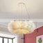 Nordic lamps ins wind bedroom lamp simple creative personality living room lighting room restaurant KOL feather chandelier