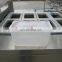 Automatic food tray wrap lidding sealing machine for fast food container automatic plastic cup lidding  machine