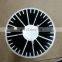 Silvery Anodized Led Round Heat Sink Extrusion