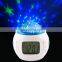 muti-colors Digital Thermometer led star sky  projector clock