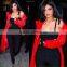 2016 sexy pierced daily long bodycon suspenders pants