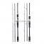 Customized 3 Segment Ultra Light Carbon Fiber Spinning Casting Lure Fishing Rod