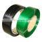Customization green embossed pallet packing strapping plastic pet strap belt for packaging