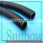 SUNBOW Slit Wall Corrugated Loom Tubing Black