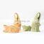 wholesale wedding GINKGO BILOKA decoration ceramic vase flower basket
