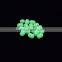 Wholesale Fishing Accessories Green Beads Space Fishing Float Bobber Luminous Soft Beans Fishing Line Stopper