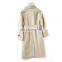 2020 New Arrivals women Double Breasted CASUAL women long trench coat ladies women trench coat