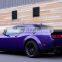 Hongang Factory Supply Auto Accessories Rear Wings, Gloss Color ABS Rear Trunk Spoiler For Dodge Challenger SRT 2019 2020