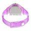 New Trendy Lady Watch Skmei 1714 Colorful Wrist Watches for Women Girls Transparent Jelly Watch