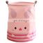 custom pink classroom bathroom bedroom storage baskets for laundry toys sundries