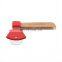 High Productivity Slicer Handle New Design Stainless Steel Axe Wood Pizza Cutter Wheel