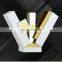 Double door perfume paper box packaging small 75ml glass bottle arabic gold perfumes box