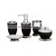 Best-selling stainless steel 5pcs acrylic bathroom hardware accessory set
