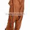 Indian Women Cotton Beige Color Patiala Salwar (Pants) With Matching Dupatta (Stole) Set