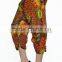 Indian Women Cotton Printed Brown Color Capri Pants Causal Trouser Yoga Dance Baggy Hippie Genie Casual Pants 2011BR