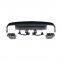 12-15 For Mercedes A Class W176 Modified A45 AMG Rear Lip And Diffuser