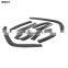Fender flare for jeep compass MK 2011+ accessories abs fender for jeep wheel eyebrow