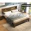 Bed Modern Bedroom Furniture Set Double Size Bed Wooden