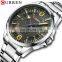 Curren 8389 Luxury Brand Mens Quartz Watch Stainless Steel Scale Waterproof 2021 Curren-Watches