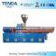 TSH-40 TENDA 65KW Masteratch Granulating Plastic Twin Screw Extruder