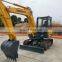 Good Working Condition CHANGLIN Mini Hydraulic Crawler Excavator GE65H with Spare Parts