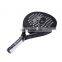 High Quality Custom 3k Carbon Face EVA Foam Tennis Paddle Racchetta