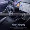 Car Smart Wireless Charging Mobile Iphone Holder Wireless Phone Charger For Tesla Model 3 Y Steering Wheel Phone Mount 2017-2022