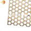 Stainless steel perforated metal honeycomb grill mesh