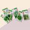 Customizable printed degradable agriculture three side bulk kraft paper plastic chia seed bead packaging bag seeding bag