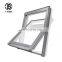 French aluminum rotary hanging window with waterproof, windproof and thermal insulation