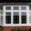 Conch Profile UPVC/PVC Double Glass Window Plastic Sliding Window with High Quality
