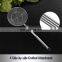 Solid Stainless Steel Spider Strainer Skimmer Ladle for Cooking and Frying, Kitchen Utensils Wire Strainer Pasta Strainer Spoon,