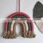 Hot Sale Macrame Rainbow and Leaf Handmade Wall Hanging Set, Baby Room Decor, Wall Hanging Decor