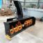 China skid steer snow removal equipments truck snow removal