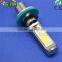 China auto led manufacturer 18w cob 6000k 3300k led car bulb h27